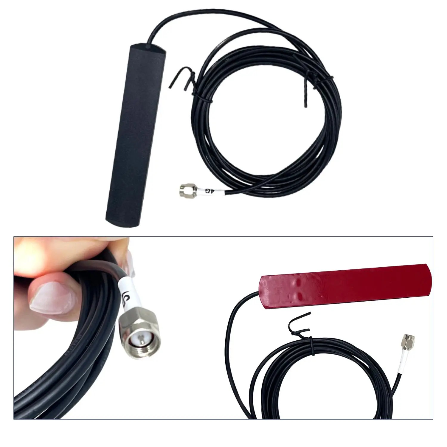 Antenna Auto 5G Dual Band 4G LTE WiFi ad Alto Guadagno con Cavo di Navigazione GPS GPRS per Sistema di Navigazione GPS Radio Stereo Auto - immagine 5