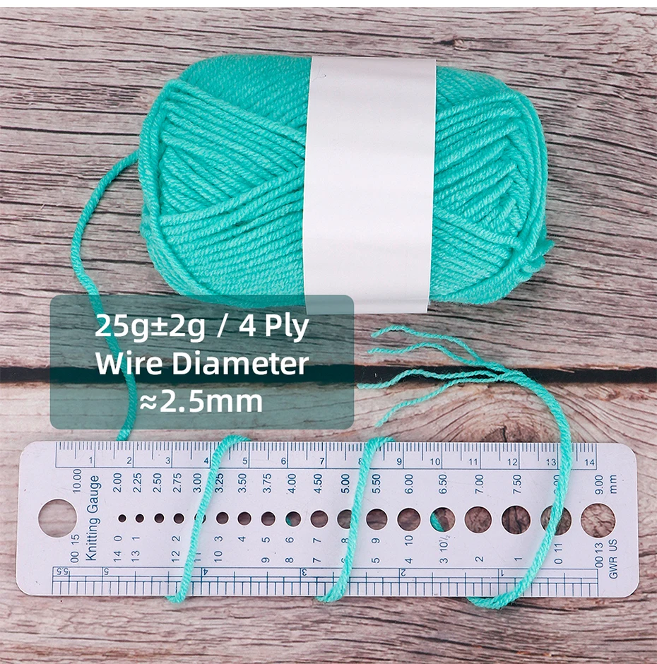 Description Picture 4 of item25(50)pcs/bag 4 Ply Milk Cotton Yarn For Hand Knitting Crocheting Scarves,Sweaters,Shawls,Blankets,Pet Toys,Various Handmade DIY