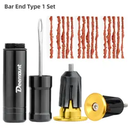 Deemount Hidden Tubeless Tyre Repair Tool Kit (Gold)