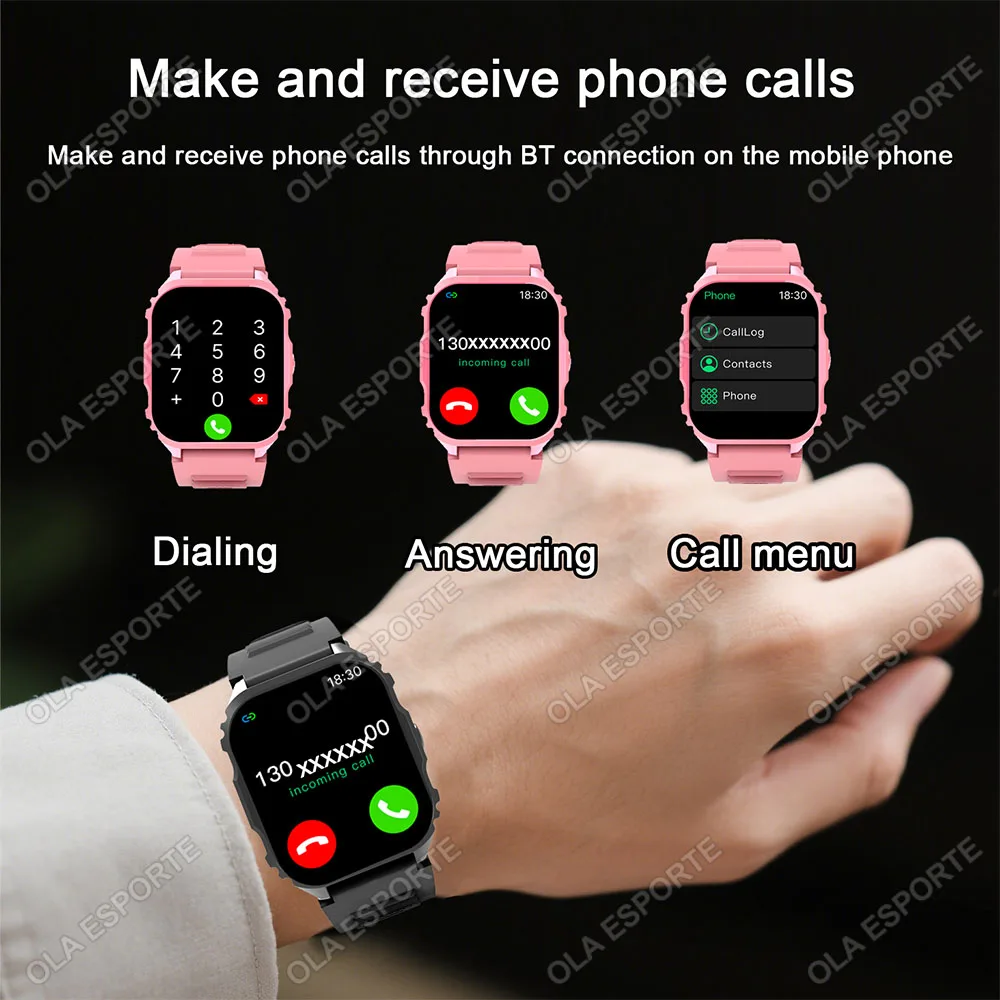 Gps Watch Tracker Outdoor Sport Smart Watch Waterproof Phone Call Music Control Weather Sync Diy Watch Faces Smart Bracelet 2025, Alina Gadgets