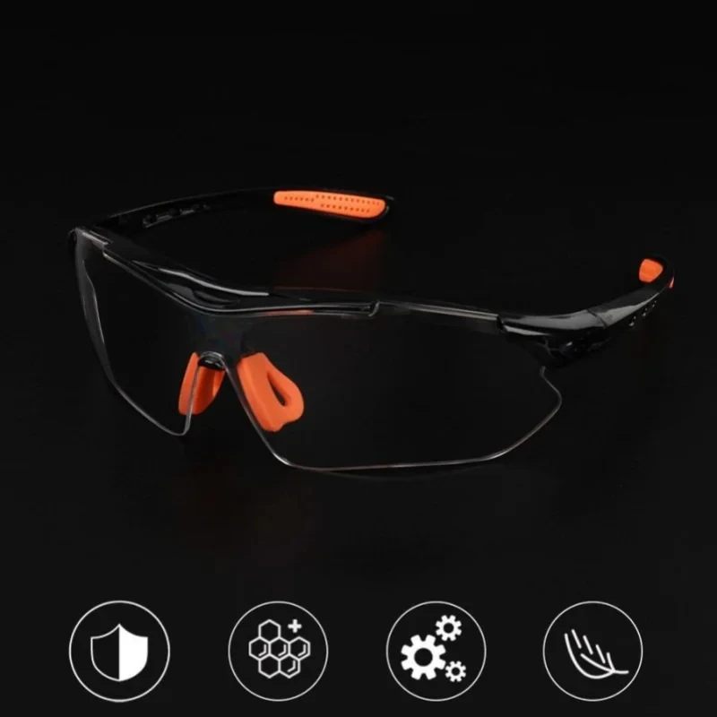 1PCS Work Safety Anti-Splash Eye Protection Goggles Glass Windproof Dustproof Waterproof Protective Glasses Cycling Goggles