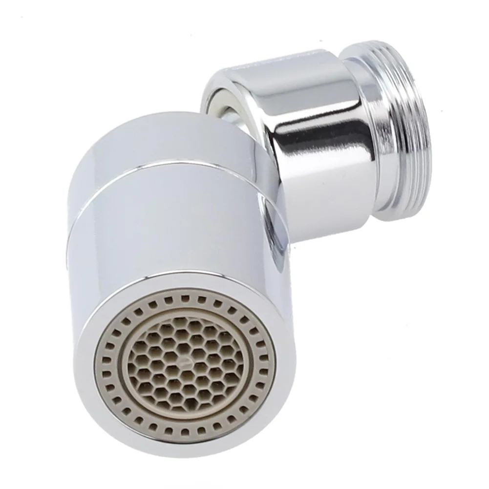 

Sprayer Head Faucet Chrome-plated Silver Inner Wire Nozzle Filter Splash-proof Two-speed 1 Pc 360° Rotatable 80 Degrees