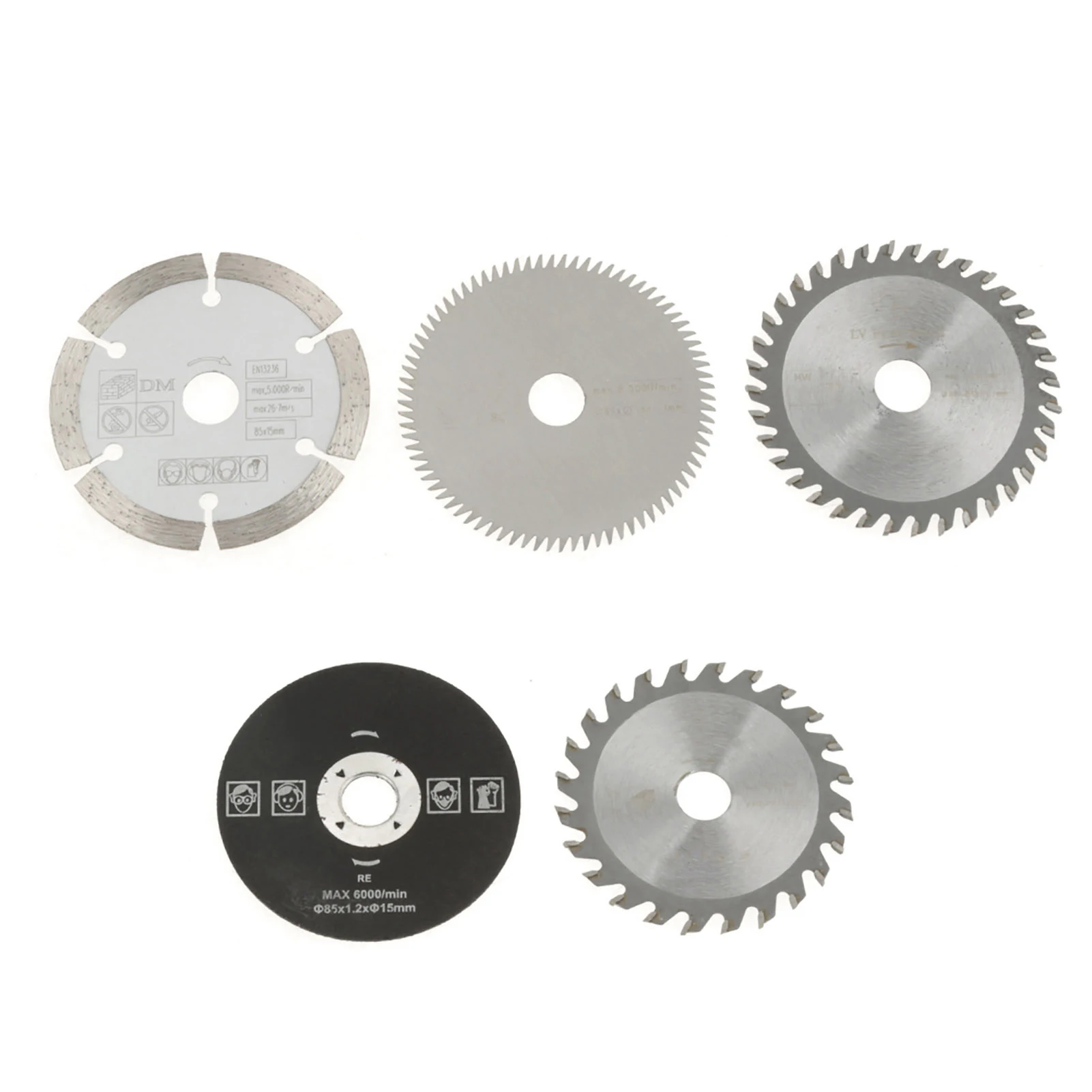 85mm 내경 15mm 카바이드 원형 톱날 절삭 공구용 원형 톱날