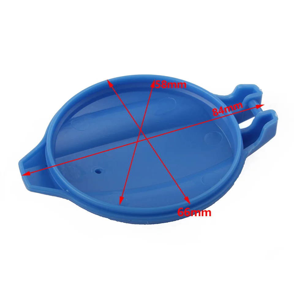 Deemars 2 Pcs Windshield Washer Reservoir Cap, Windshield Washer Bottle Cap Small Ring Lid Cover, Washer Fluid Cap Compatible With Honda Accord Civic CRV CRX, Replaces OEM #: 38513-SB0-961