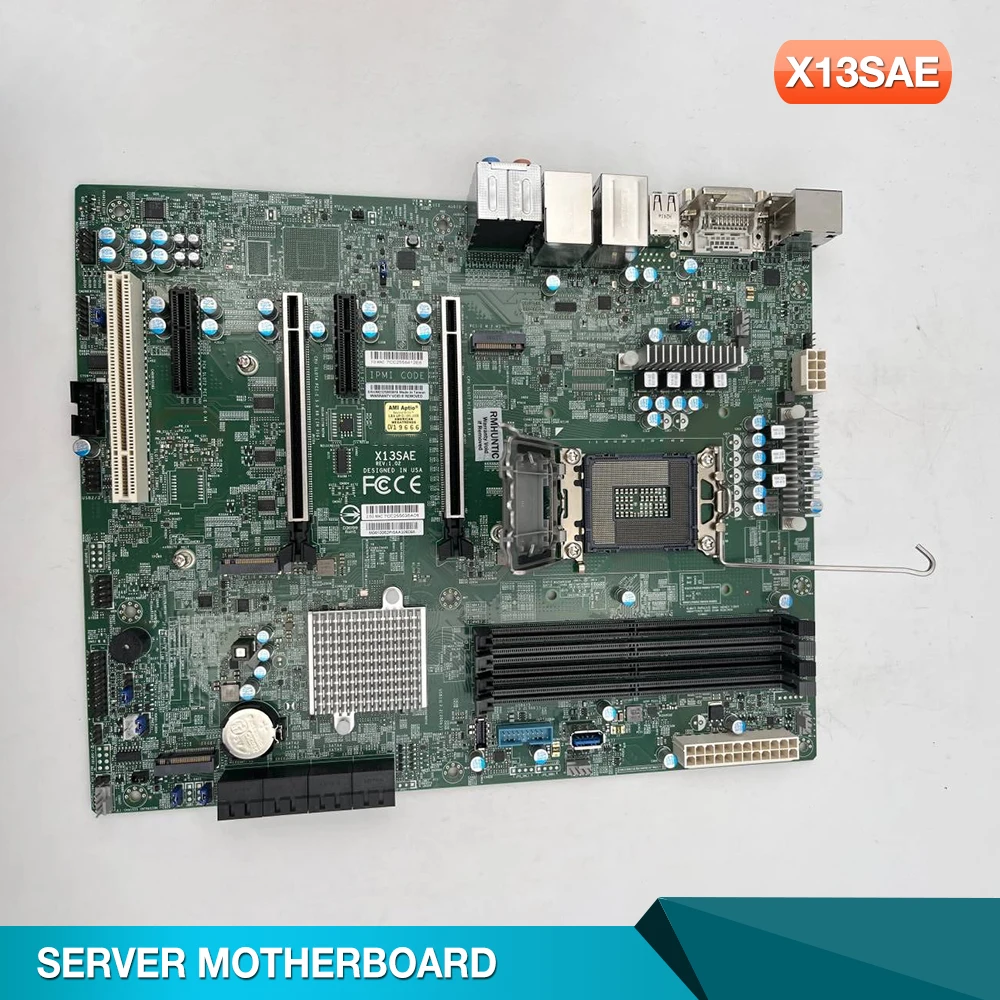 

W680 12th Core DDR5 PCI-E5.0 Single Channel For Supermicro Workstation Motherboard X13SAE