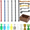 MOC City Series Building Blocks Figures Scene Creative Accessories Chains Mini Bricks Colored Wine Bottle Boxes Toy Gifts 1