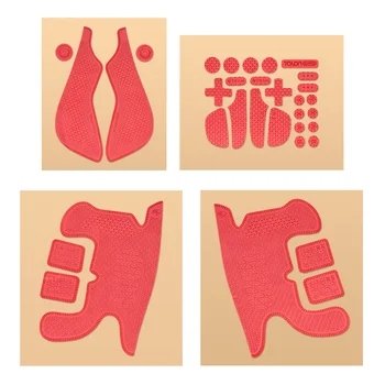 TALONGAMES Controller Grip Tape Compatible with Steam Deck,Anti-Slip,Buttons,Textured Skin Kit for OLED Version Handle Grip(Red) 2