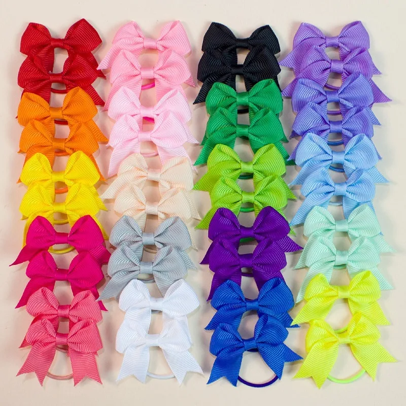 

40pcs Baby Hair Clips 40Pcs Baby Hair Bows Fully Covered Barrettes Clips for Baby Girls Infants and Toddlers