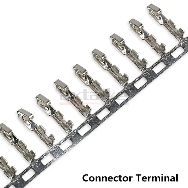 Speaker Terminal 100 Stück KF2510 Stecker-Set – 2,54mm Pin Header Mit Klemme & Gehäuse (KF2510-3P) Dupont Stecker Set