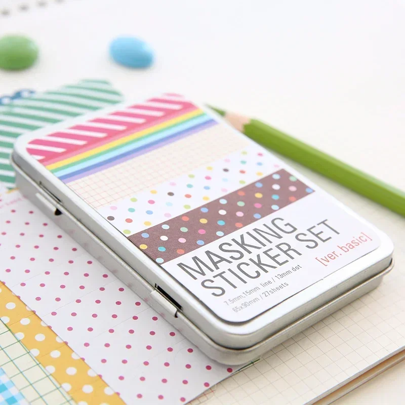 Korean Kawaii Scrapbooking Sticker Decorative Sticker Diary Notebook Planner DIY Accessories Cute Gift Stationery 27 Sheets 2