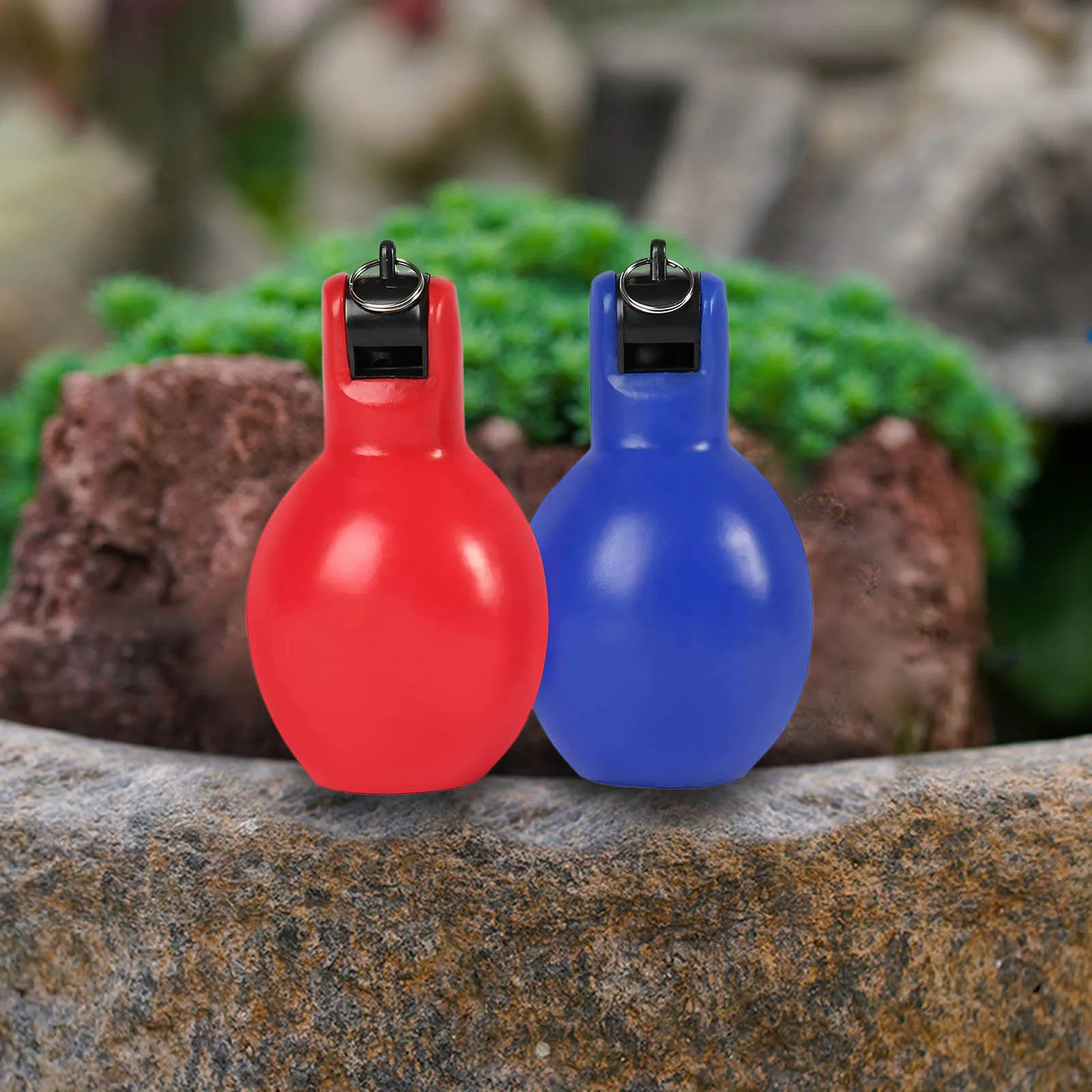 Portable Squeeze Whistle Loud Sound Handheld Sports Whistle Handheld Emergent For Outdoor Survival Game Playing