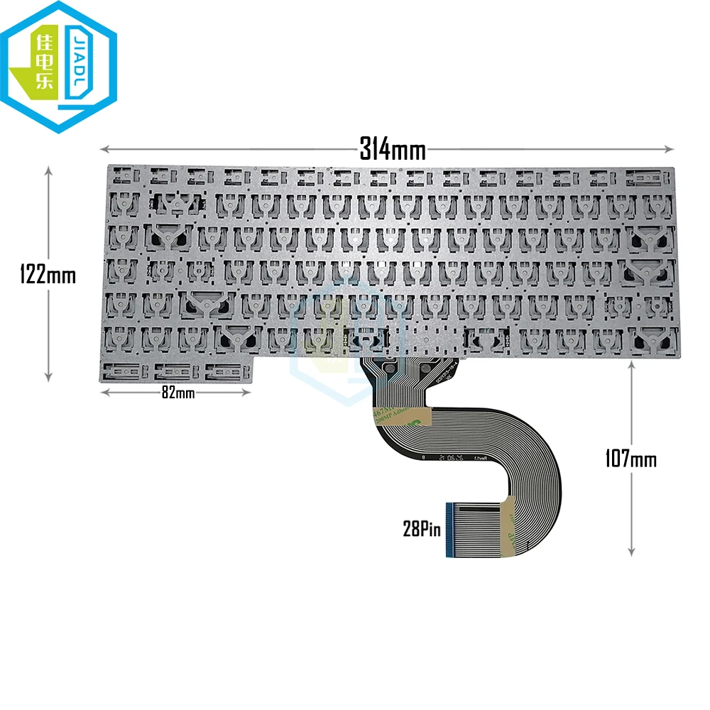 PT-BR Brazilian Keyboard For Positivo Motion C4128d C4128di C4500d Portuguese Replacement Keyboards SCDY-315-18-4 NETFLIX keycap