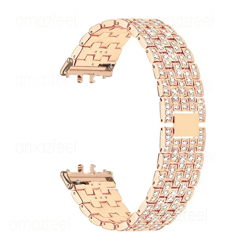 Diamond Strap Metal Bracelet for Galaxy Fit Smart Watch