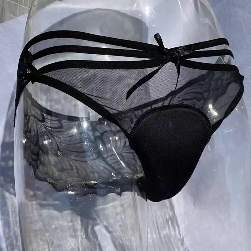 Camel Toe Control Panty Lace Hiding Gaff Underwear Crossdresser Transgender See Through Briefs Drag Queen Shemale Panties