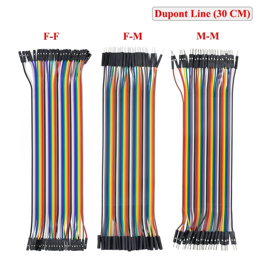 Dupont Wire Jumper Cable Kit Dupont Line 10cm/20CM/30CM Male to Male+Female to Male + Female Female Jumper Wire Dupont Cable for arduino DIY KIT