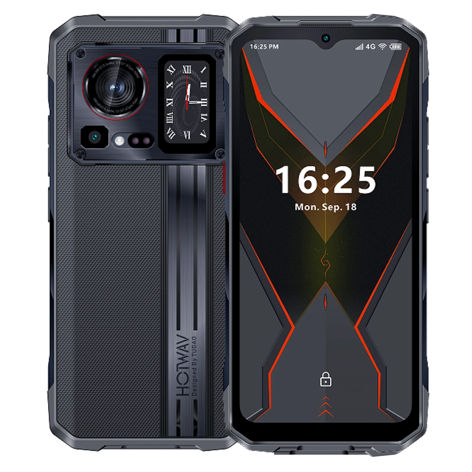 HOTWAV Cyber 15 Rugged Phone 24(12+12)GB 256GB 200MP PixSmart G99