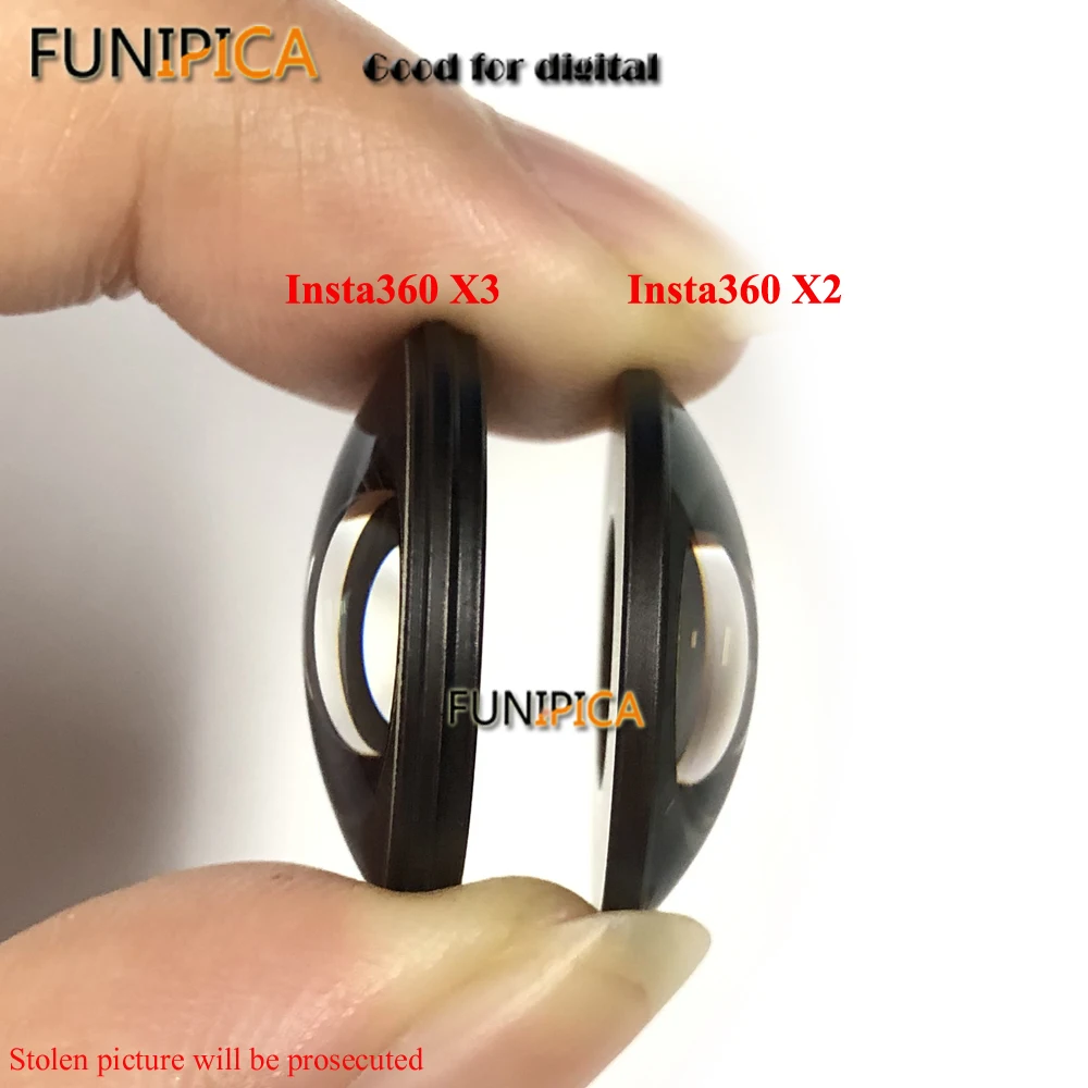 New Original For Insta360X2 / Insta360X3 Model Lens Front Glass Insta 360 Action Camera Repair Part