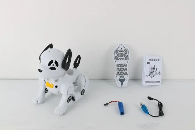 RC Smart Robot Interactive Remote Control Dog  Intelligent Dialogue Singing Dancing Animal Toys English Version Robot Dog 6