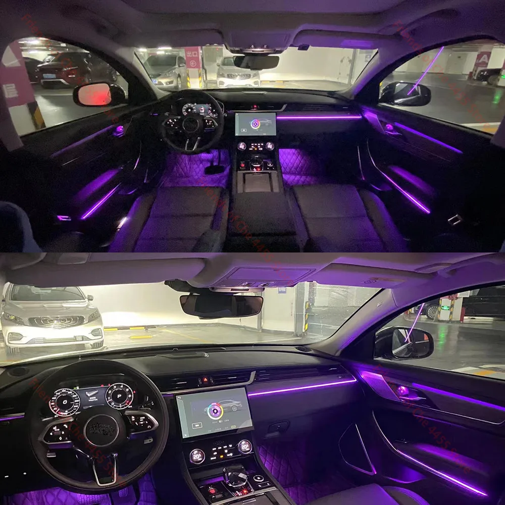 New Ambient Light For Jaguar F-PACE E-PACE XE/XEL XF/XFL 2016-2021  Atmosphere Lamp Original Modified Roof Speaker Illuminator - AliExpress