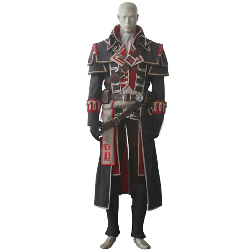 Assassin's Creed Rogue Shay Cormac Templar Cosplay Costume for Men (Unofficial)