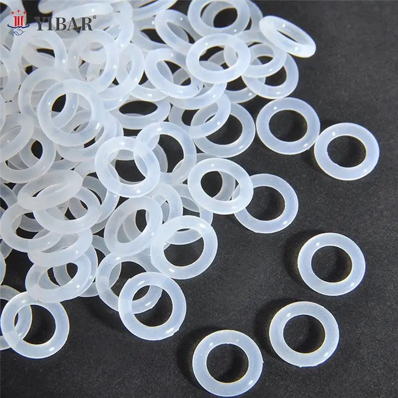 

120pcs/bag White Rubber O Ring For Keyboard Dampers Keycap O Ring Replace Part Keyboards Accessories Keyboard Switch Dampeners