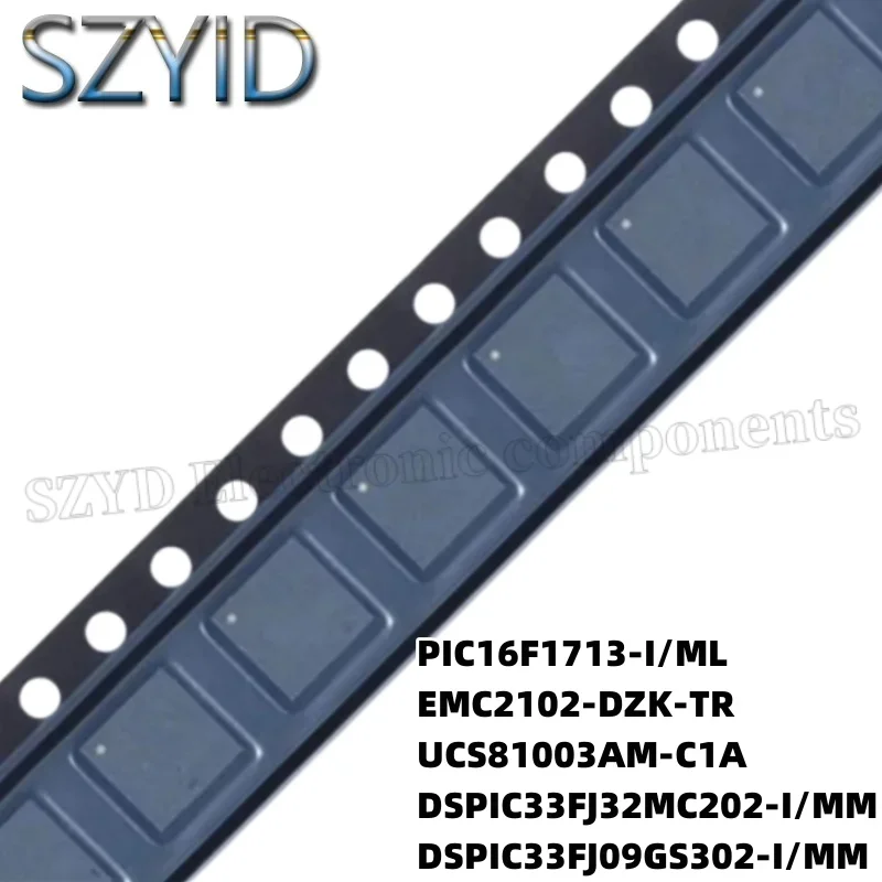 1PCS-QFN28-PIC16F1713-I-ML-EMC2102-DZK-TR-UCS81003AM-C1A ...