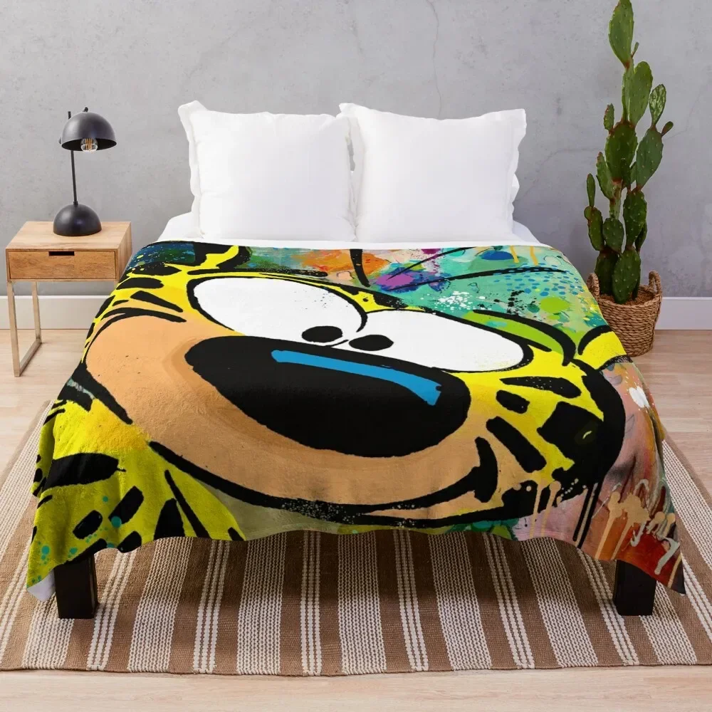 

Marsupilami Throw Blanket Bed linens For Sofa Thin for sofa Blankets