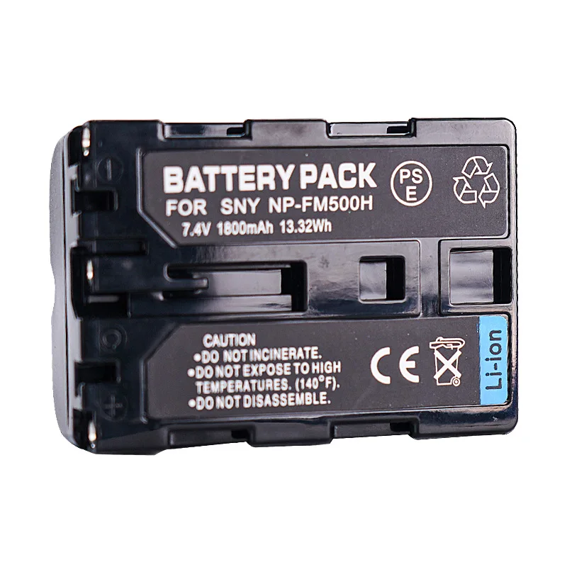Batteria Sony NPFM500H Infolithium 1650 MAh Per Reflex DSLR-A100, A700 E Serie M