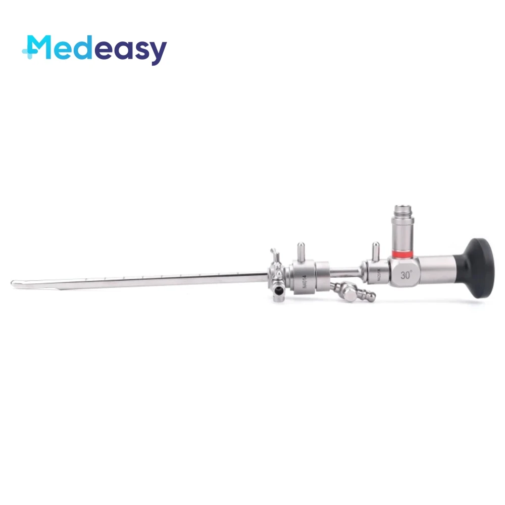 Urology Pediatric Cystoscope Set 0/30 Degree 2.7mm 190mm Length Urological Rigid Endoscope