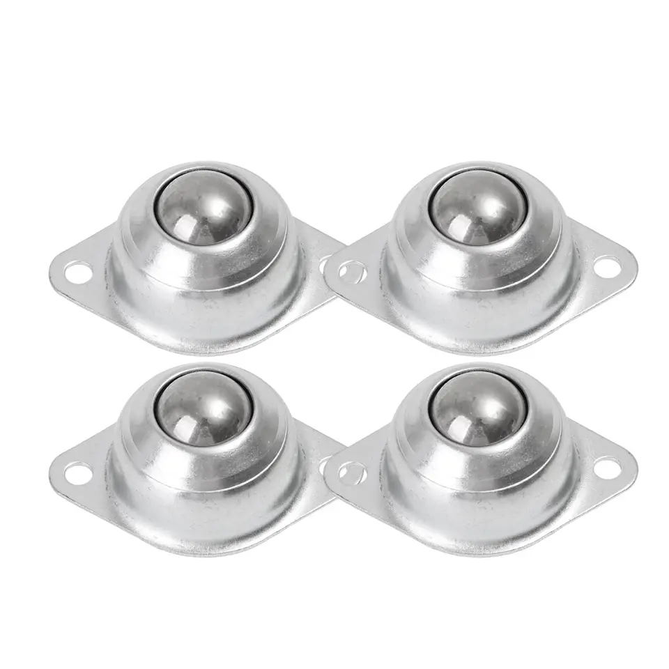 Galvanized Swivel Ball Caster Wheel Universal Round Wheel for Machinery Trolleys Furniture Hardware Assembly Line Skate Wheels image 10