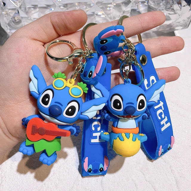 Stitch Keychains Lilo Stitches Car Key Handbag Accessories Disney