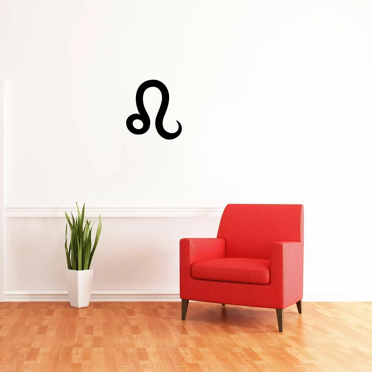 

Leo Horoscope Symbol - Home Decor Decorative Accent Metal Art Wall Sign Living Room/Home Decoration