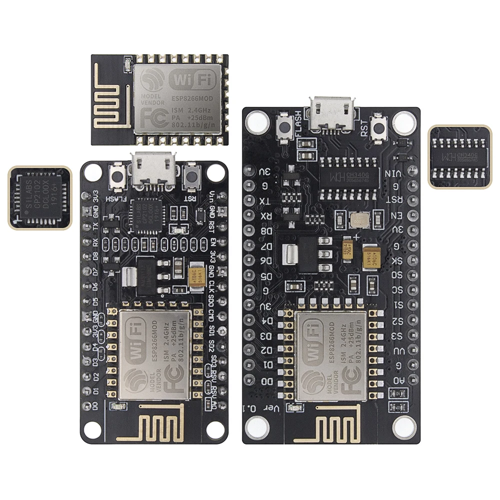 รูปสินค้า โมดูล IoT ไร้สาย ESP8266 สำหรับโปรเจกต์อัจฉริยะ