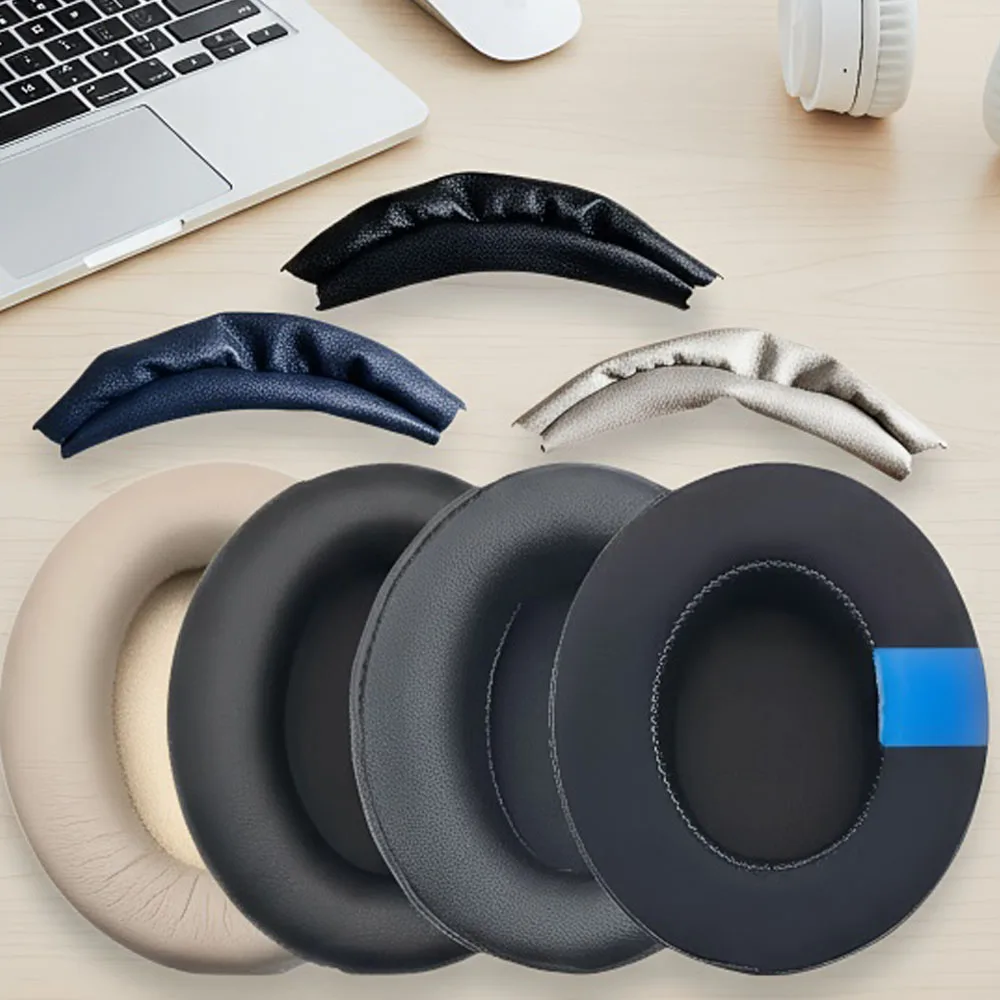 1000XM3 Replacement Earpads Headband for Sony WH-1000XM3 Headphone Ear Pads Cushions Softer Memory Foam Earpad WH1000XM3 Cover