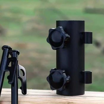 1 Pezzo Accessori per Fissaggio Soffitto Tenda da Campeggio Esterno, Attrezzatura per Fissaggio Palo Tenda/Telo, Tubo di Supporto per Asta, Strumenti per Esterni
