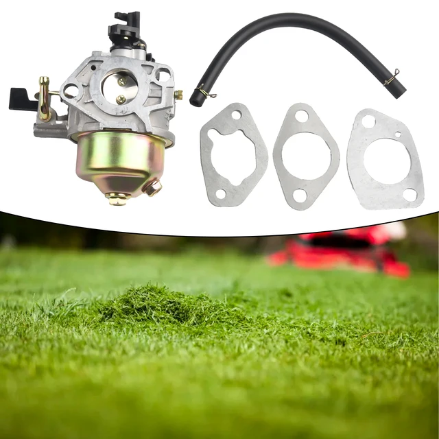 Carburetor Replacement Kit For Honda H1011 Lawn Tractor – Includes Gaskets & Fuel Line, Fits 16100-ZE9-L03