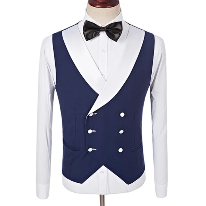 Navy-Blue-3-Pieces-Groom-Tuxedos-With-White-Lapel-Men-Suits-Groomsmen-Tuxedo-Wedding-Business-Suit (2)
