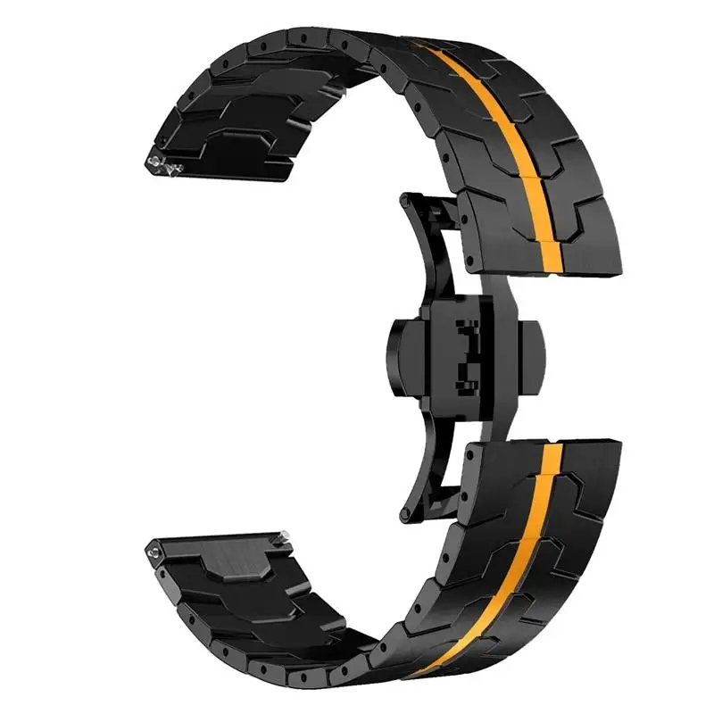 Premium Metal Strap - Elegant Business Bracelet Watchband (20mm/22mm)