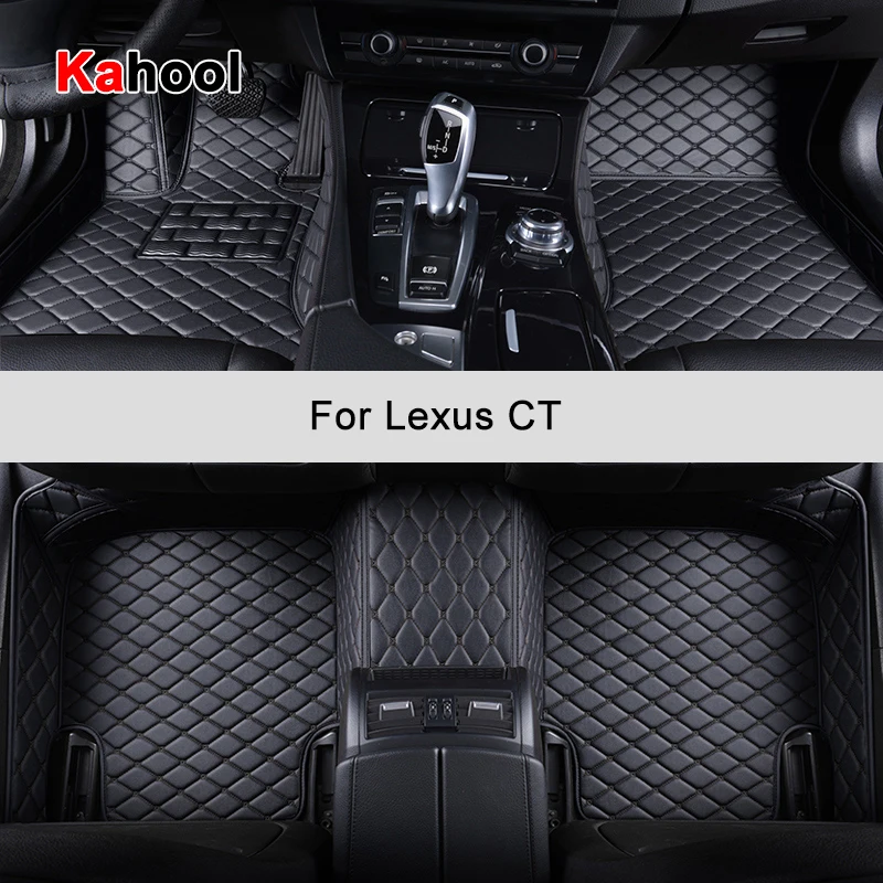 

KAHOOL Custom Car Floor Mats For Lexus CT CT200H Auto Accessories Foot Carpet