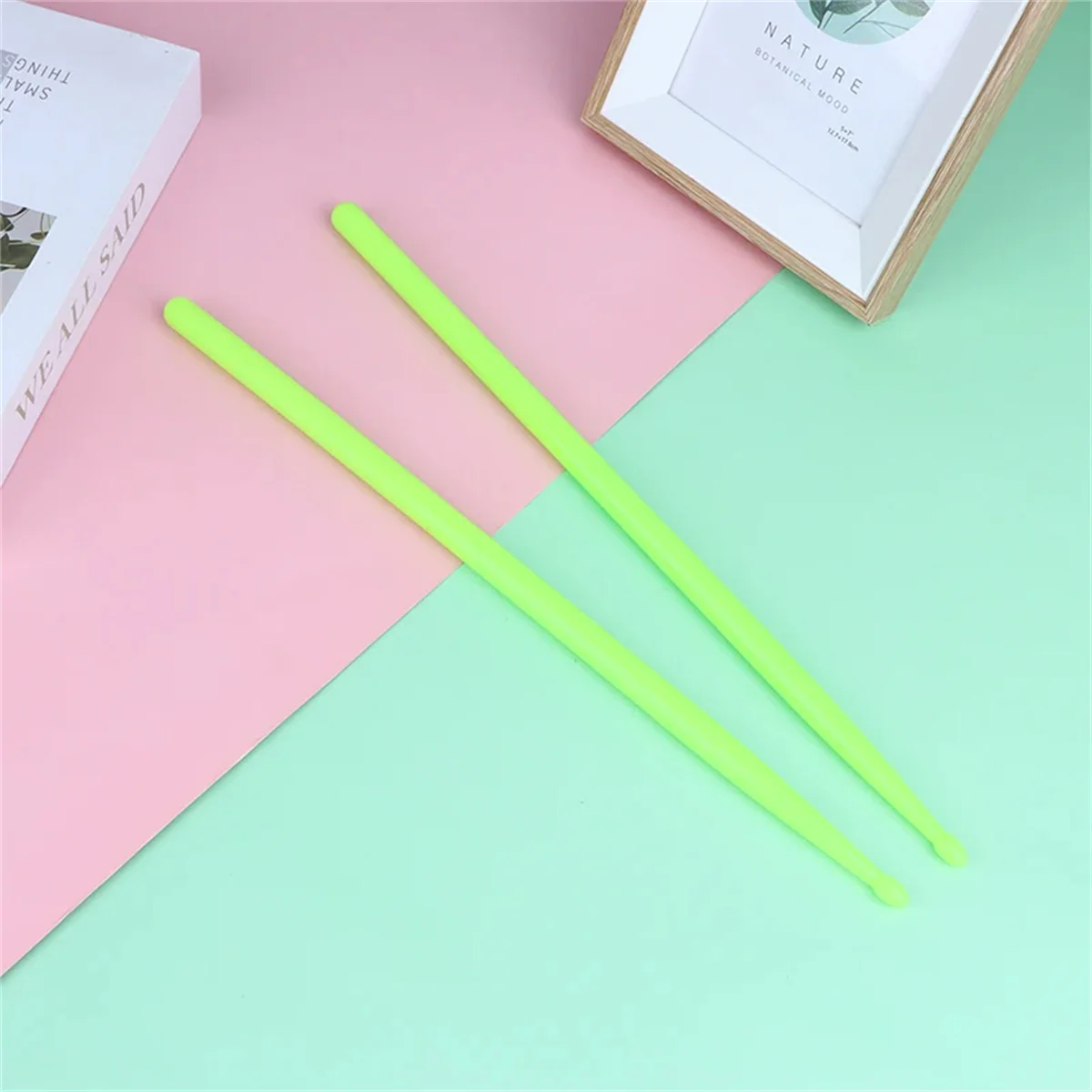 Miwayer leuchtender Drum Stick leuchten Drum Sticks1Paar in den dunklen Musik instrumenten Bühnen performance fluor zierende Drumsticks – Detail 20