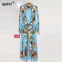 WINYI gros robes musulmanes pour femme robe maxi imprimé fleuri caftan abaya dubaï luxe été bohème robe de soirée 5