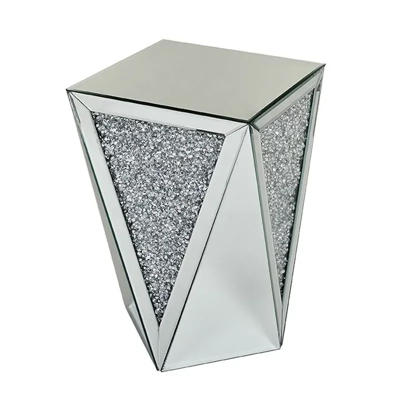 

Northern European Fashion Living Room Sofa Side Table Creative Mirror Furniture Light Luxury Side Table