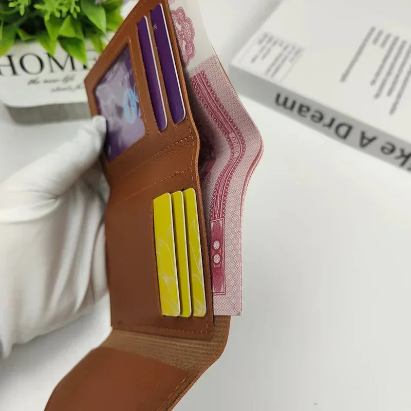 card Multifunction Card Holder Short Wallet Women Purse Coin Purse Fashion Simple Three Fold Short Clip Female Mini Wallet 4 card Multifunction Card Holder Short Wallet Women Purse Coin Purse Fashion Simple Three Fold Short Clip Female Mini Wallet 4