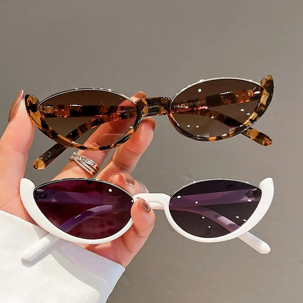 Half Frame Cat Eye Sunglasses for Women and Men
