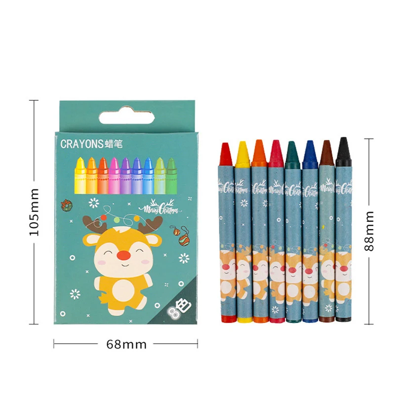 Crayons Creative Cartoon 8/12 Colors Drawing Non-Toxic Oil Pastels Kids  Student Pastel Pencils Art Supplies Student Crayon Set - AliExpress