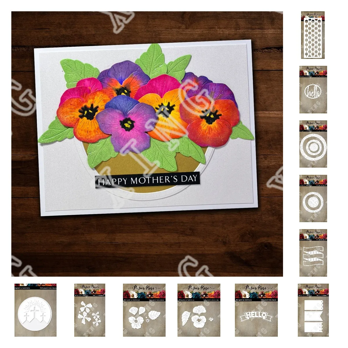 New Spring Garden Metal Cutting Muore Francobolli Stencil Hot Foil Scrapbook Decora Il Modello Di Goffratura Carta Regalo Fai Da Te Stampi Fatti A Man