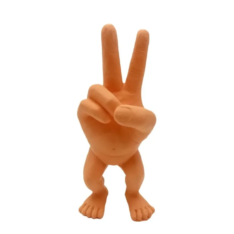 Biye-shaped Doll (legs Movable) - Humorous Desktop Decoration Suitable for Offices and Homes,  New  Stress  Relief Gift