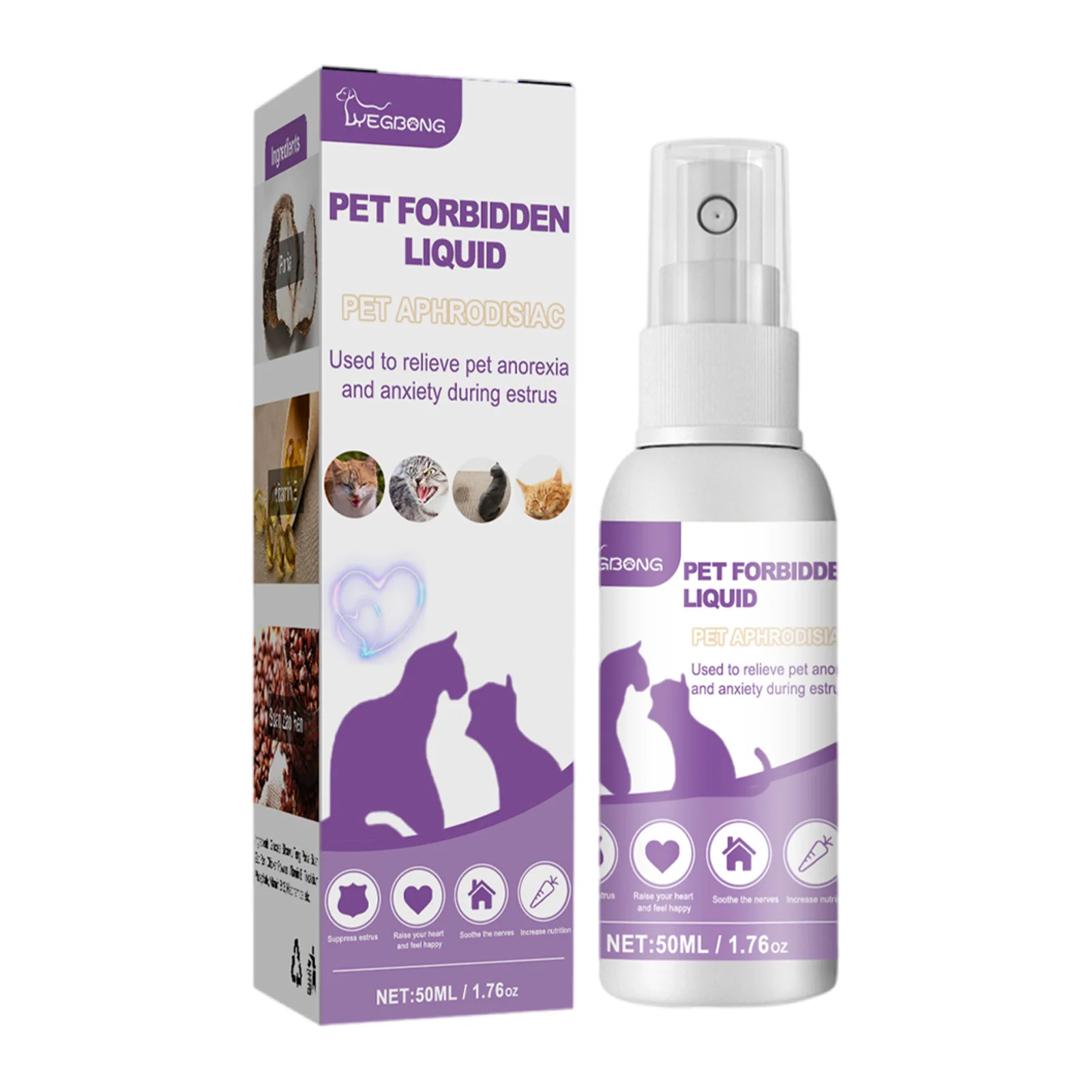 Calming Spray Cats Pet Calming Spray Calming Diffuser Pet Care