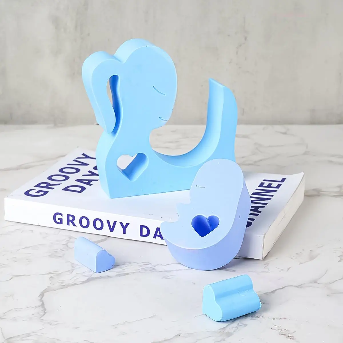 Mother Baby Puzzle Mold 2