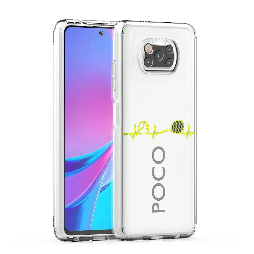 Clear Tennis Ball Sport Phone Case